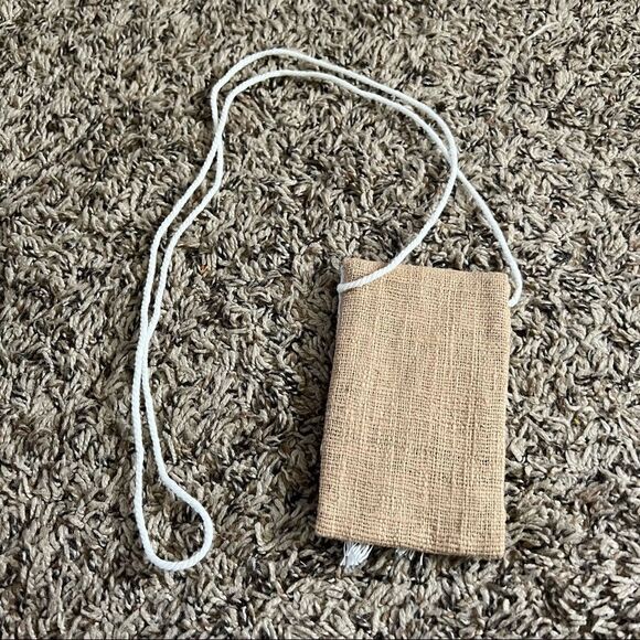 Burlap Elephant Yogi Necklace - Picture 2 of 8